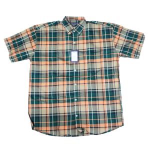 Men Slim Fit Pure Cotton Checked Half Sleeve Casual Shirt