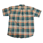 Men Slim Fit Pure Cotton Checked Half Sleeve Casual Shirt
