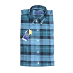 Men's Checkered Slim Fit Cotton Casual Shirt