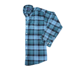 Men's Checkered Slim Fit Cotton Casual Shirt