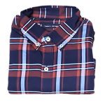 Men Regular Fit Checkered Full Sleeves Spread Collar Casual Shirt